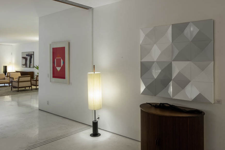 Blick auf das Wohnzimmer