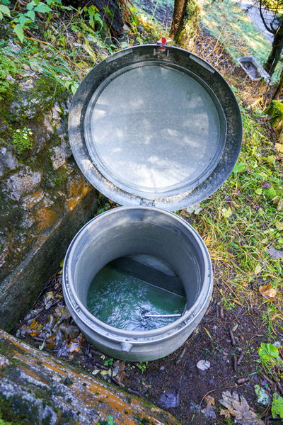 Wasserversorgung der Zollanlage Morgins