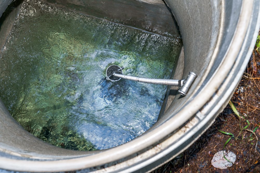 Wasserversorgung der Zollanlage Morgins