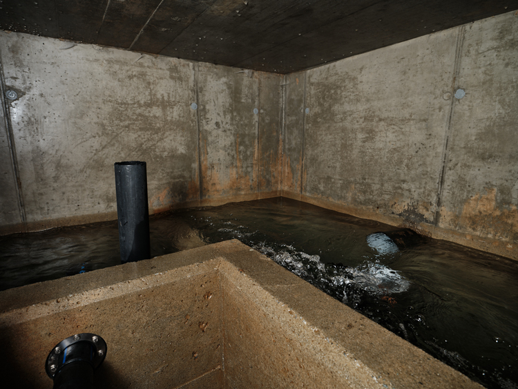 Wasserversorgung der Zollanlage Gondo