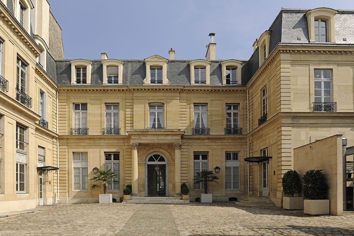 Vue depuis la cour