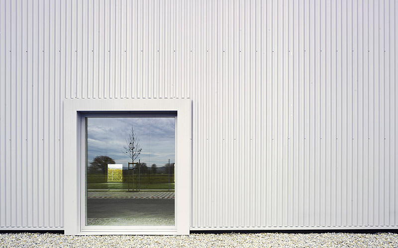 Detailausschnitt der Fassade